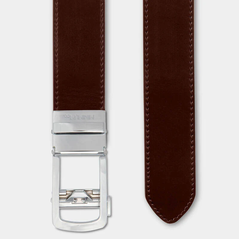 Silver | Genuine Leather Belt - Image 8